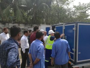 Commissioning of GlobeCore equipment in Bangladesh